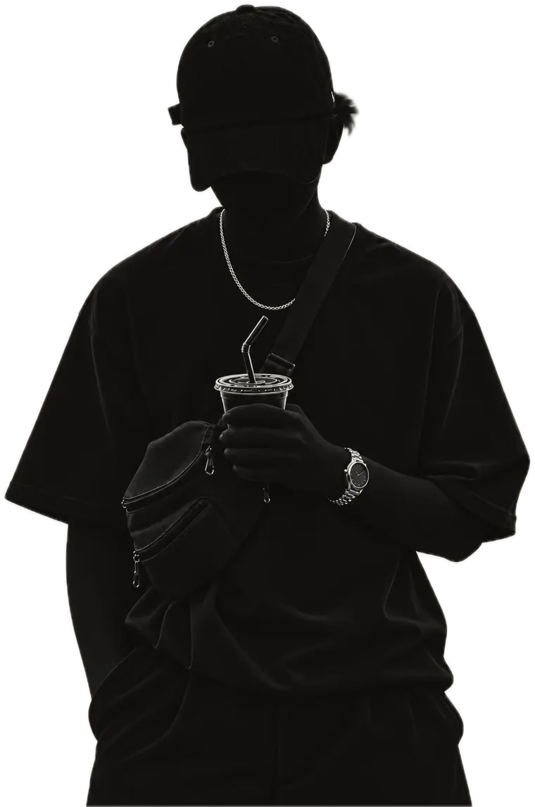 Taahir Bhamjee, founder of NTVRLI, in silhouette